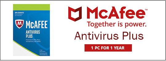 McAfee Antivirus Plus