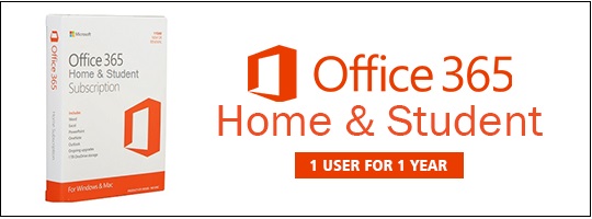 MS Office 365 Home & Student